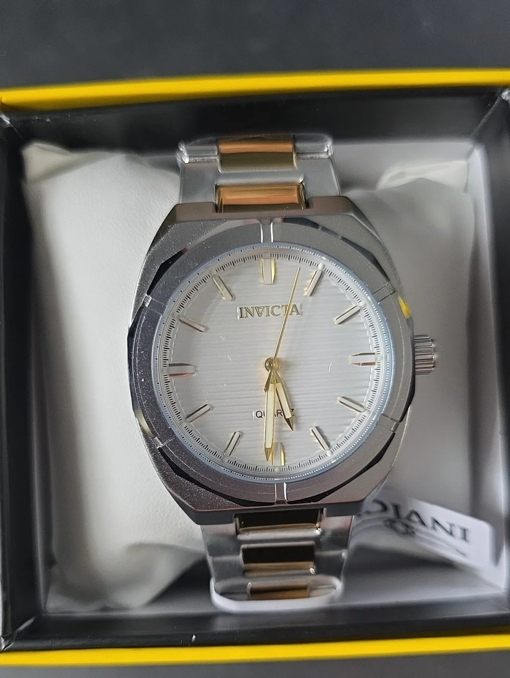 403.  Men's Invicta Celestial Polaris collection 69208 Silver/gold 42mm